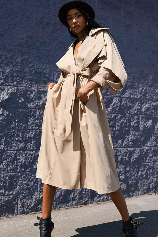 OVERSIZED TRENCH COAT