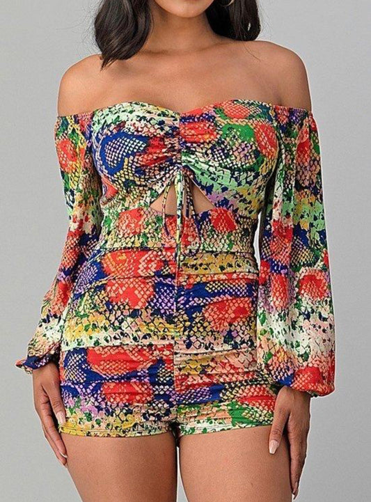 Jungle Fever Romper