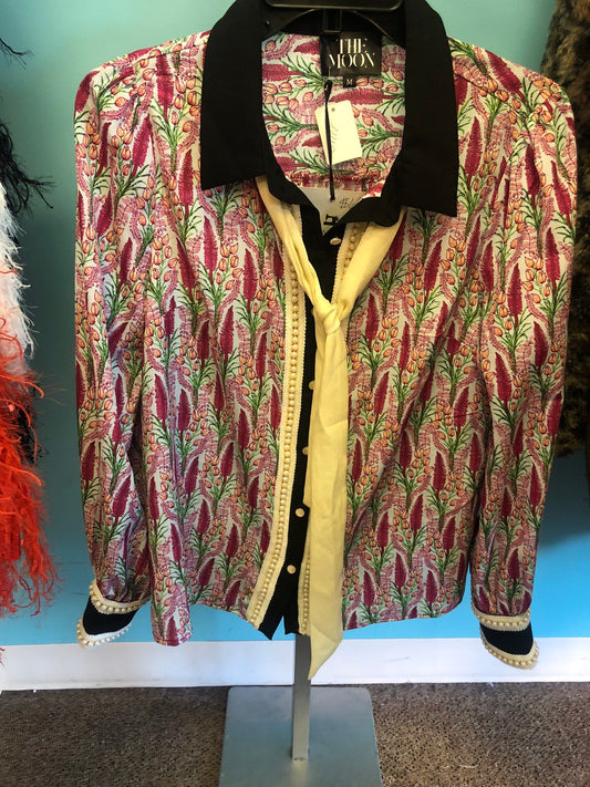 Blouse With Ivry Bow