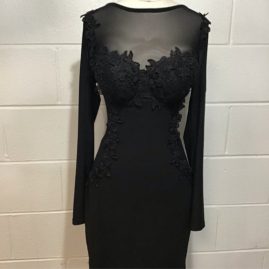 Sheer Black Dress
