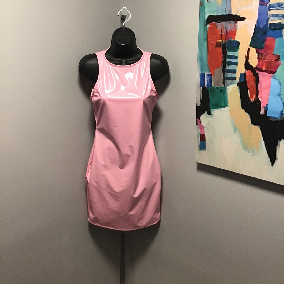 Pink Latex Dress