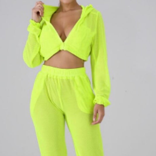 Neon Dots Set Yellow