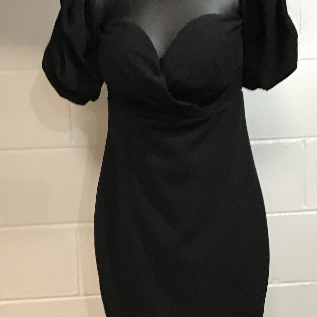 Black Dress Off The Shoulder Dress
