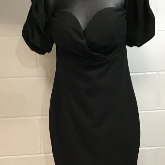 Black Dress Off The Shoulder Dress
