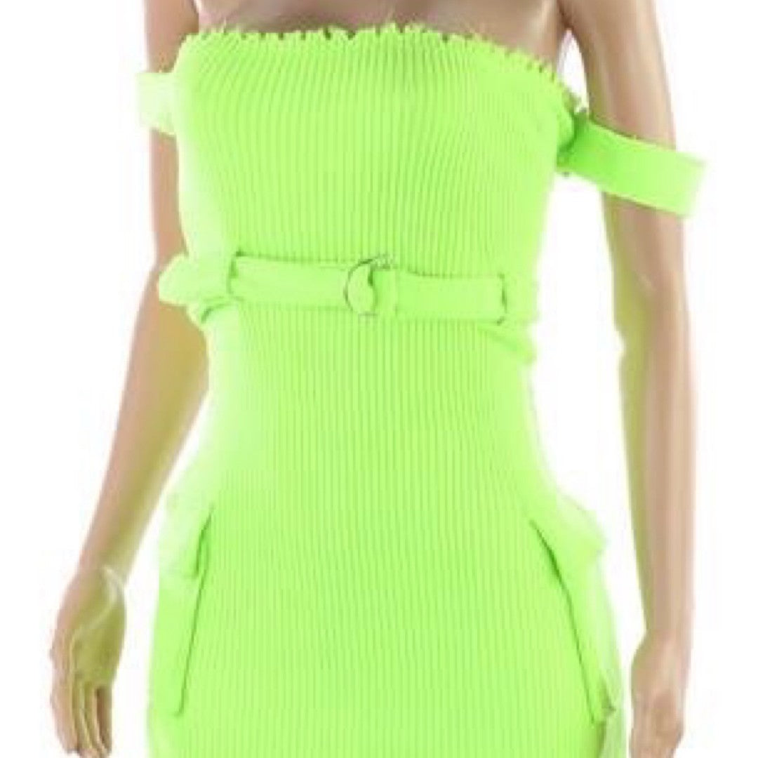 Neon Green Dress Large Neon Green Dress Large