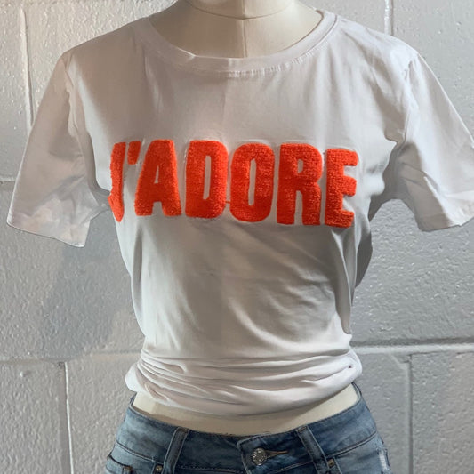 J’adore Orange T-shirt