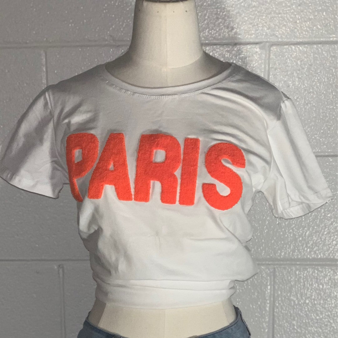 Orange Paris T-shirt