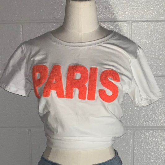 Orange Paris T-shirt