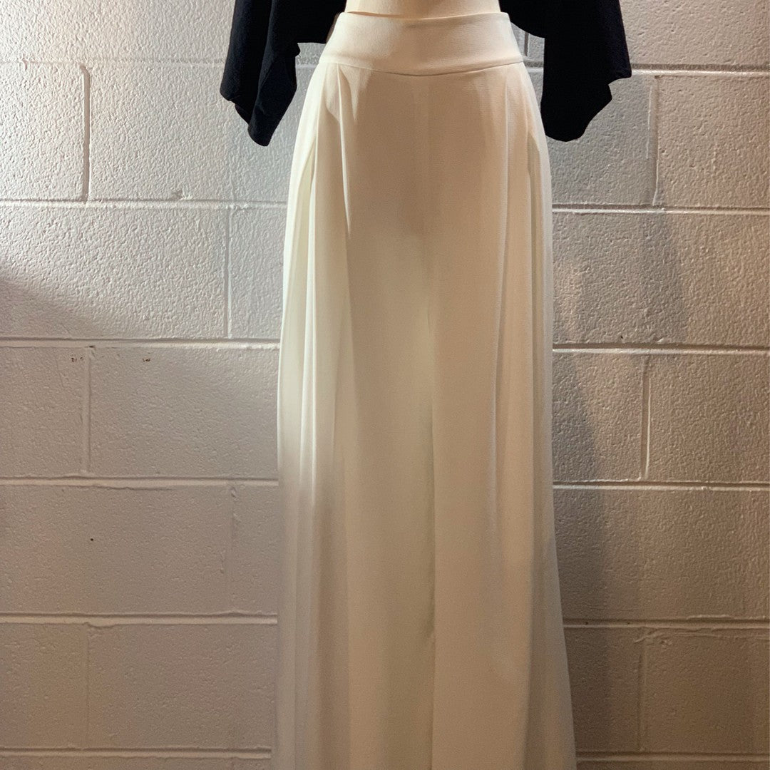 Dressy Wide-leg High Waist  Pants
