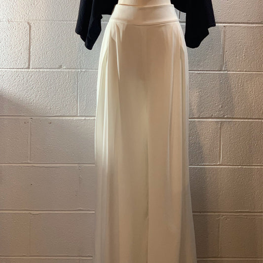 Dressy Wide-leg High Waist  Pants