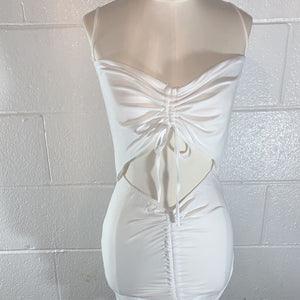 White Tied Dress