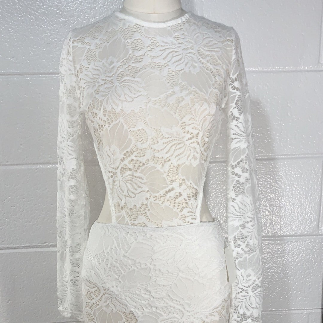 White Lace Dress