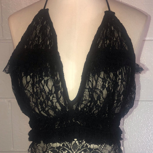 Black Laced Bra