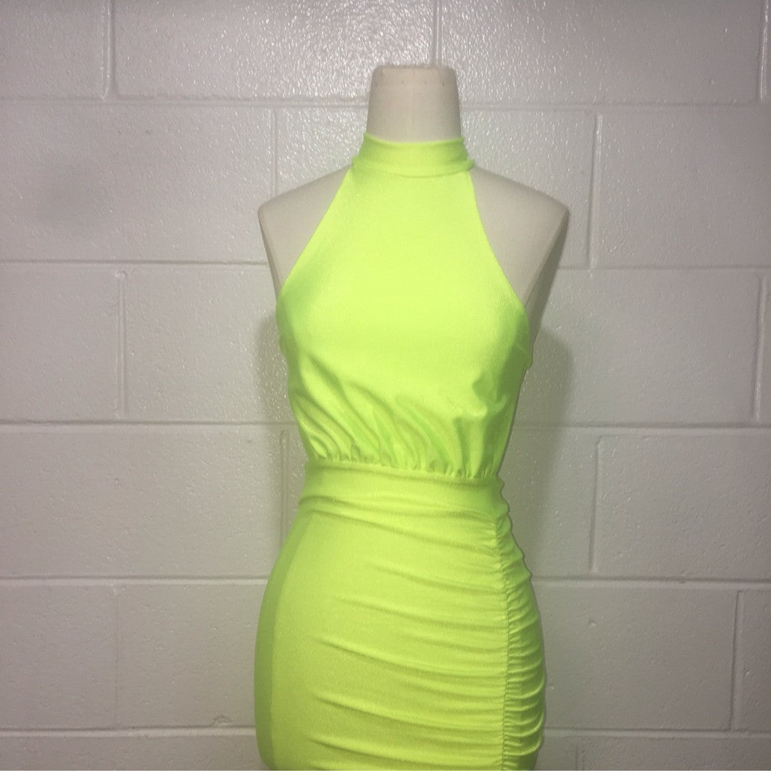 Neon Yellow Dress