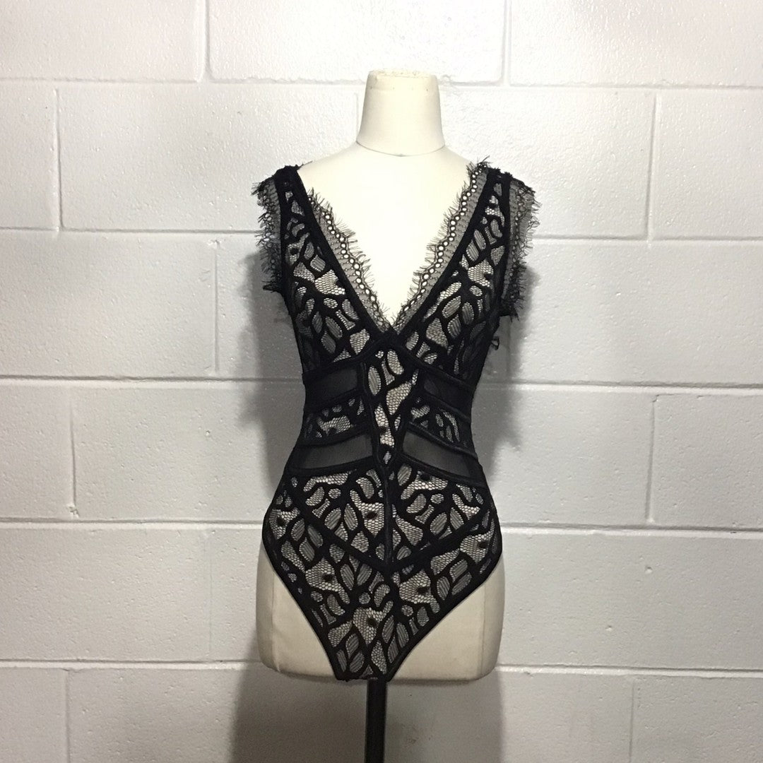 Black Lace Bodysuit