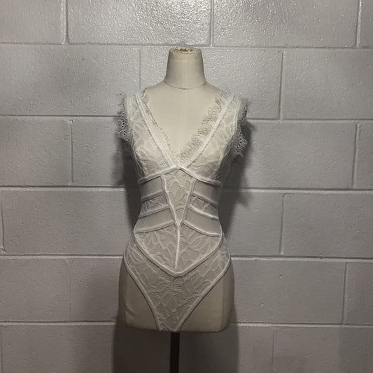 White Lace Bodysuit