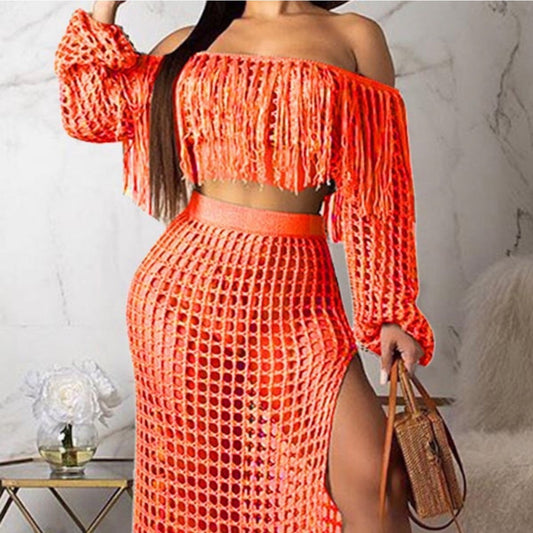 Orange Cover Up