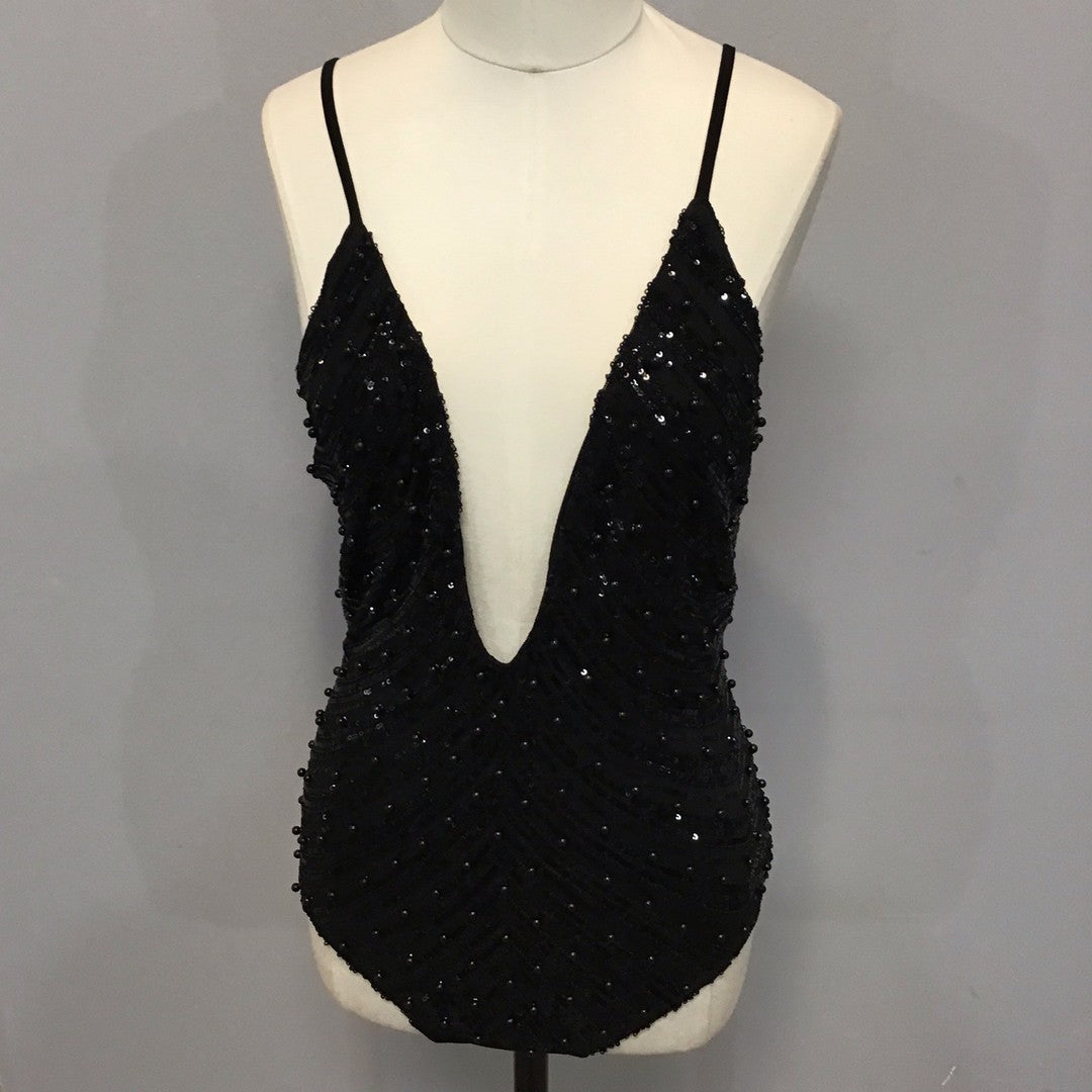 Black Sparkle Bodysuit