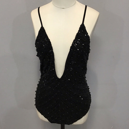 Black Sparkle Bodysuit
