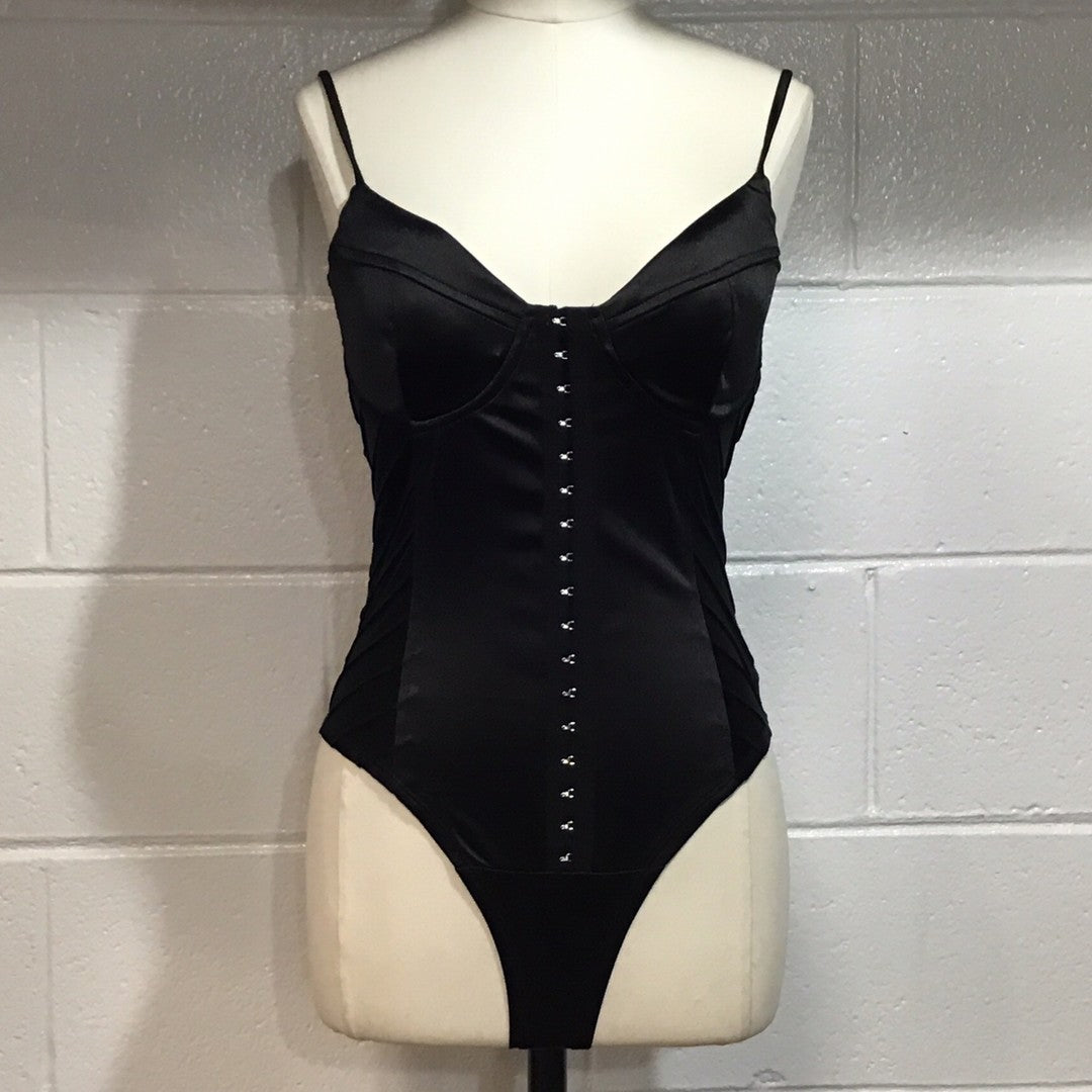 Black Corset Bodysuit