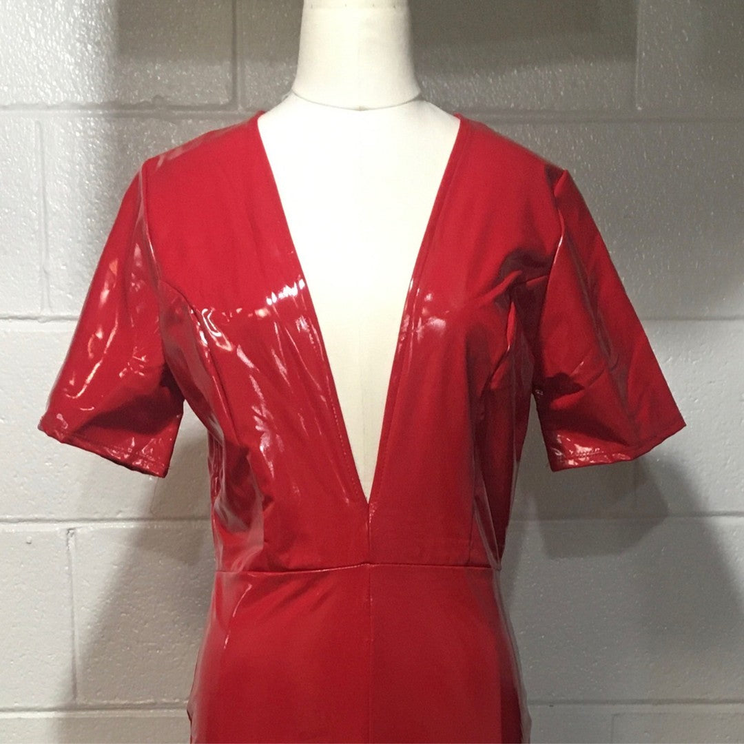 Cherry Latex Jumpsuitfree