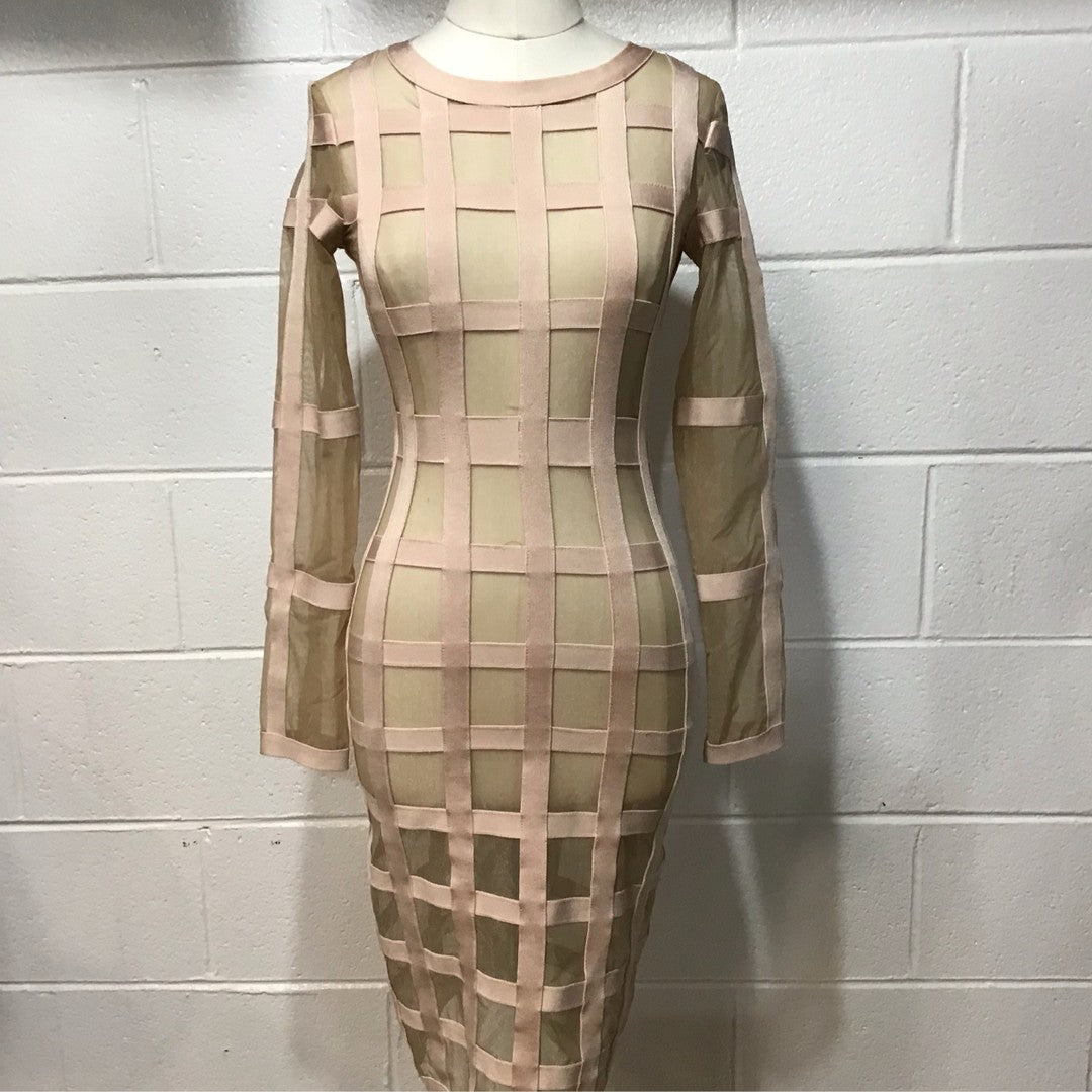 Pink Bandage Dress