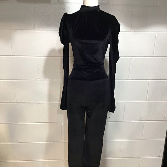 Velvet Back Out Two Piece  Set