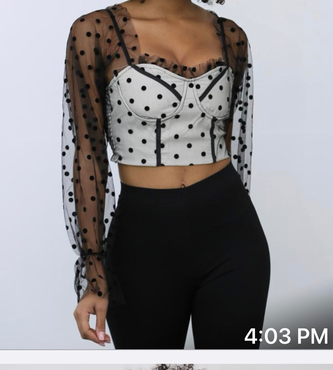 Polka Dot Dot Blouse