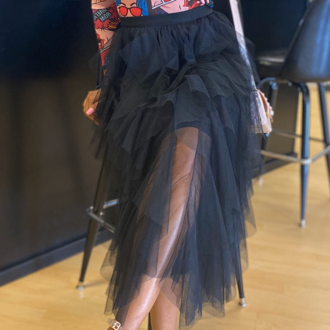 Really Meshed Up Skirt