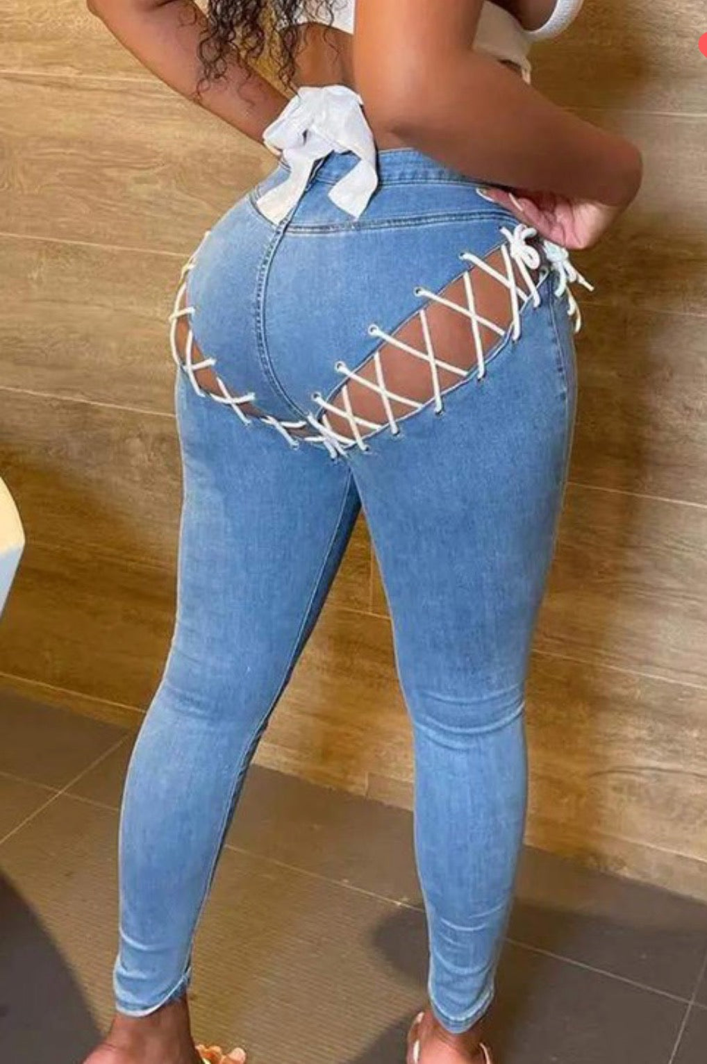 Eyelet Jeans