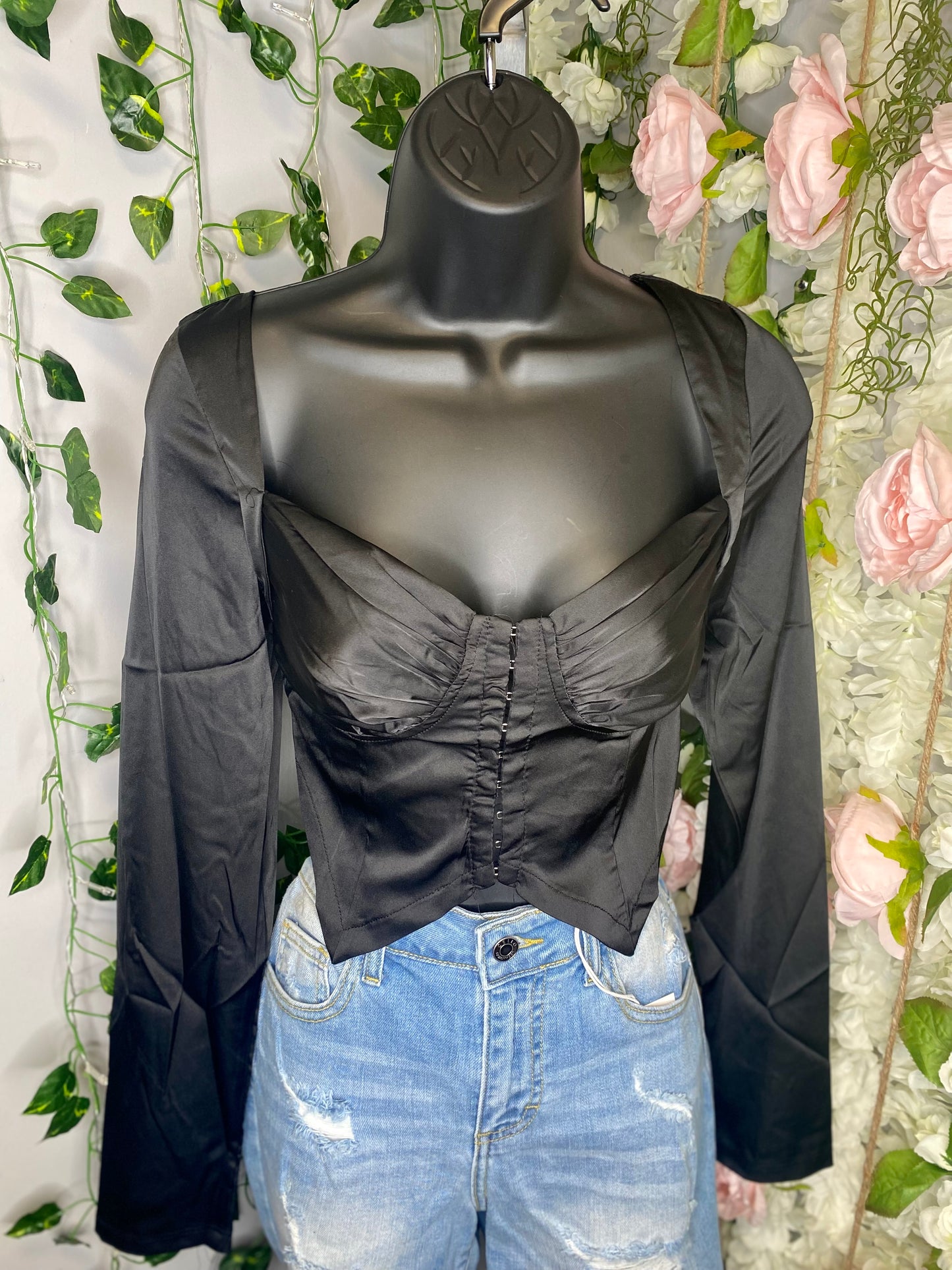 Count On Me Bustier Top