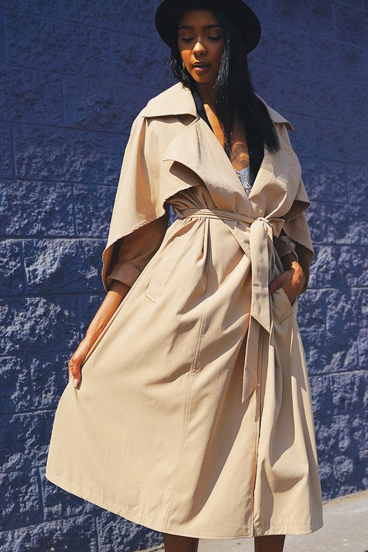 OVERSIZED TRENCH COAT