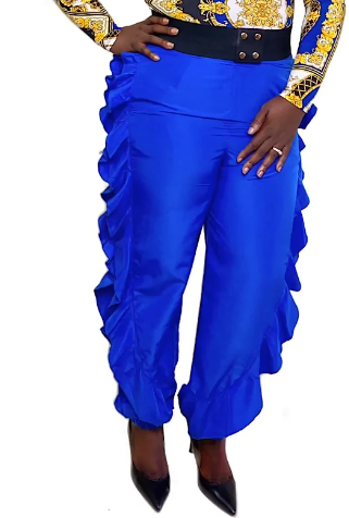Flounce Ruffle Joggers