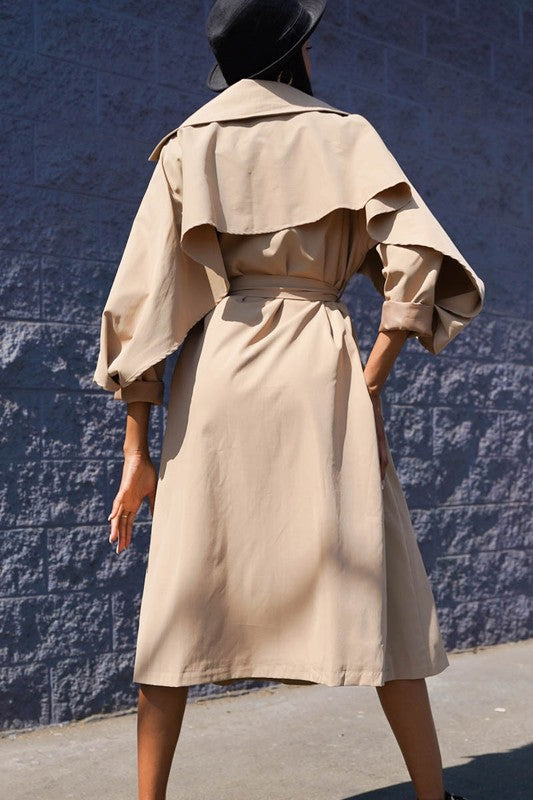 OVERSIZED TRENCH COAT