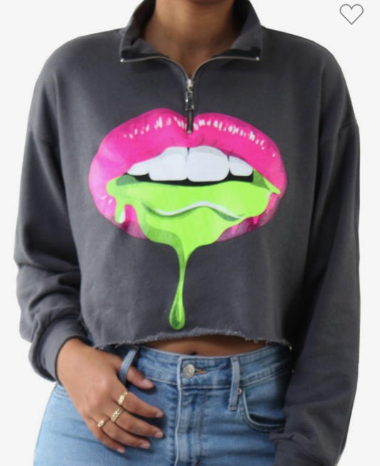 Kiss Sweatshirt Top