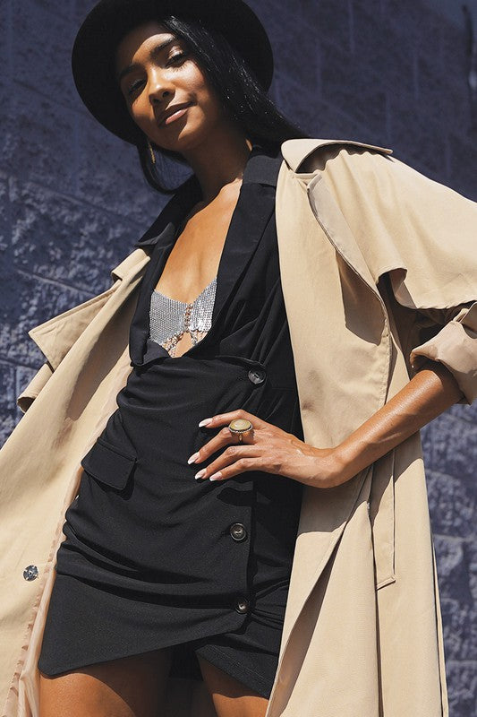 OVERSIZED TRENCH COAT