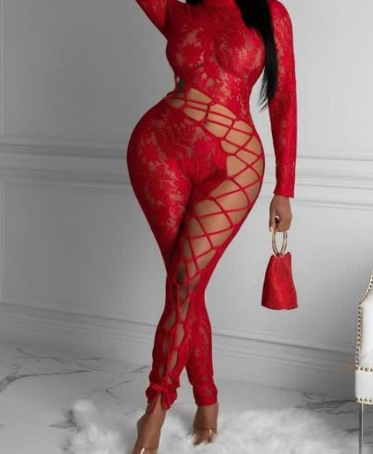 Don’t Cross Me Jumpsuit