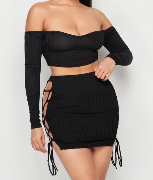 Don’t Cross Me Two-Piece Set