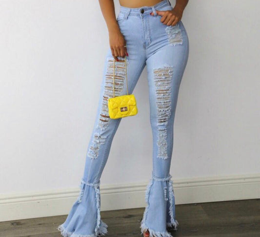 So Ripped Out Jean