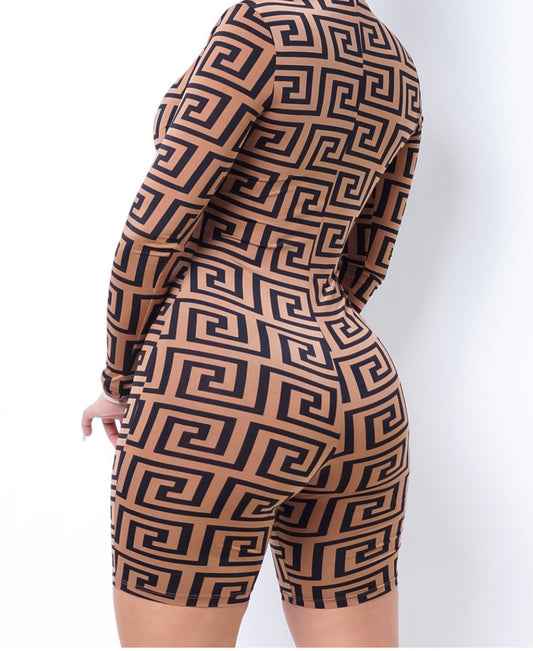 Staying the Night Romper