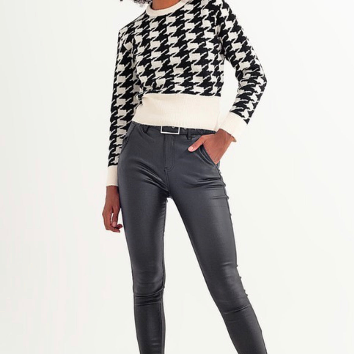 Houndstooth Sweater