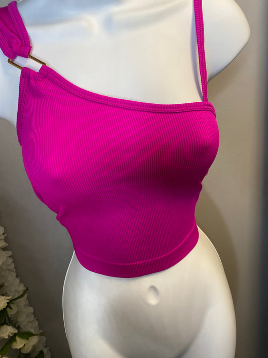 Strap Me Crop- Top