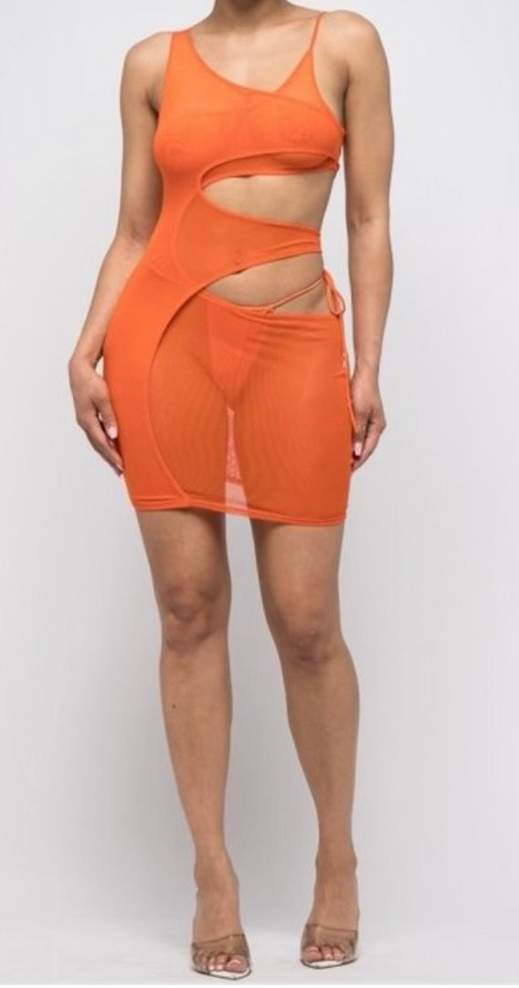 Cut Me Up Dress
