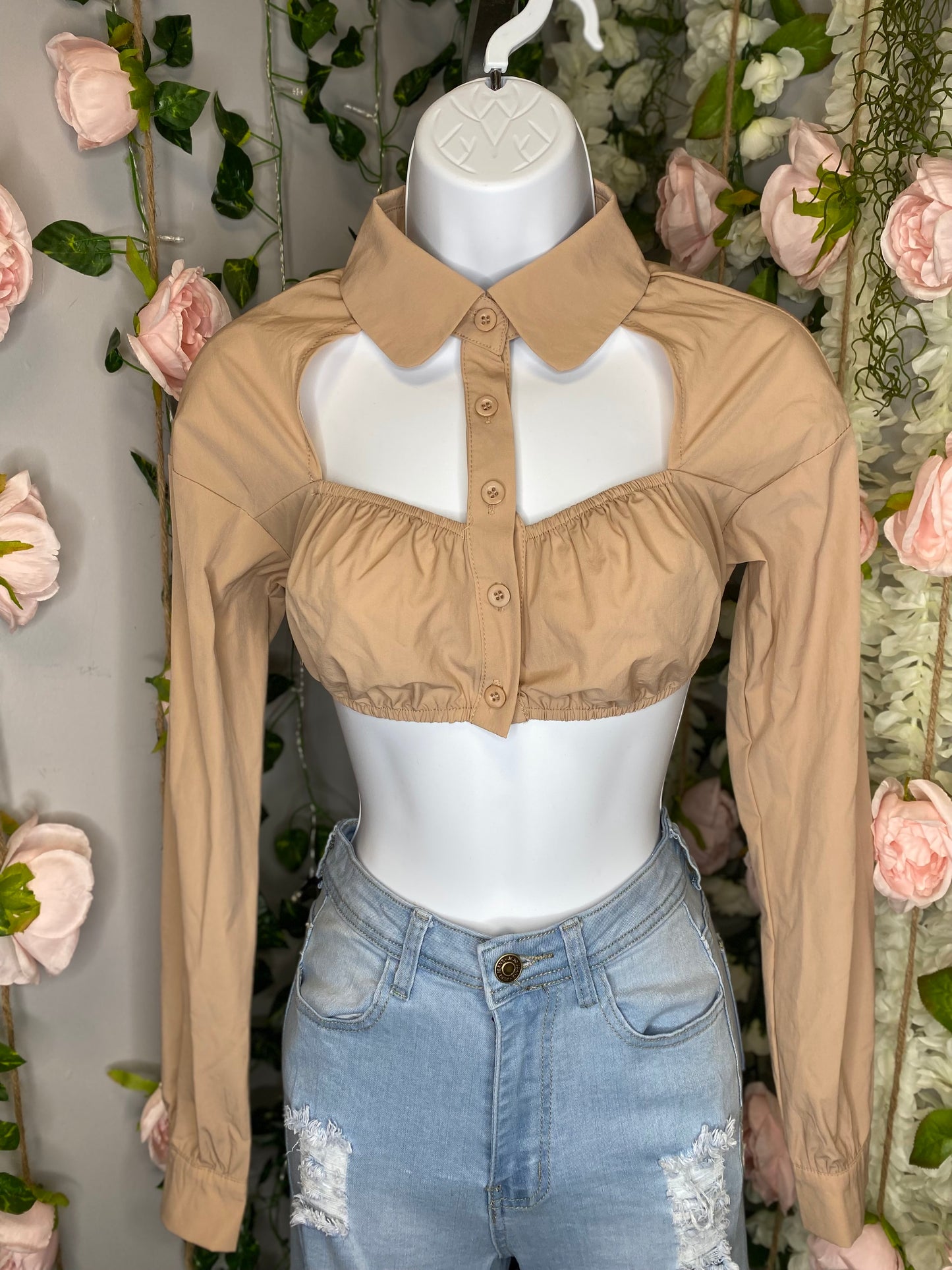Peek-A-Boo Top