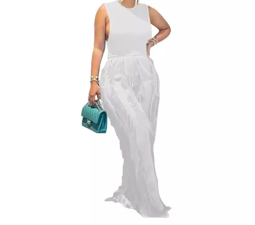 Tassel Pants Set