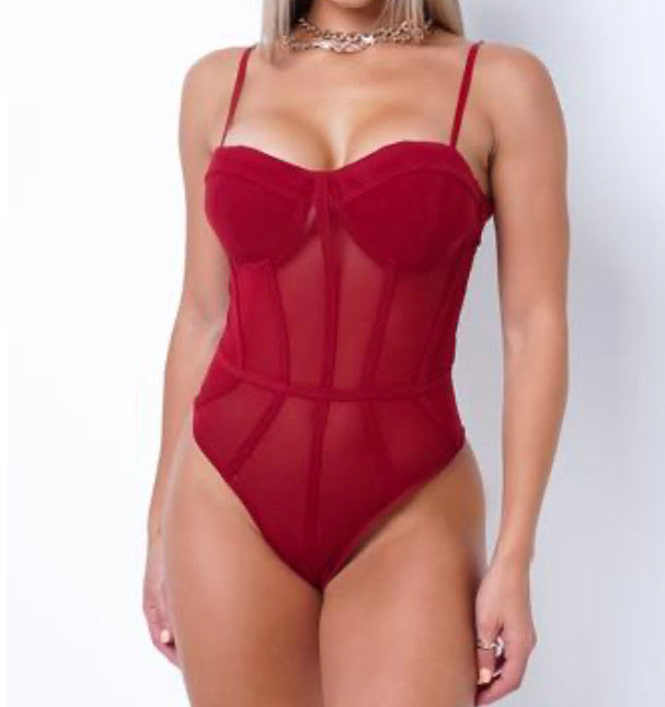 Ribbed Bodysuit