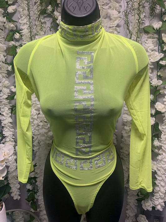 Neon Body Ody Suit