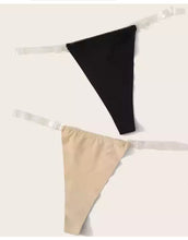 Load image into Gallery viewer, Adjustable Transparent Strap Bikini Panty

