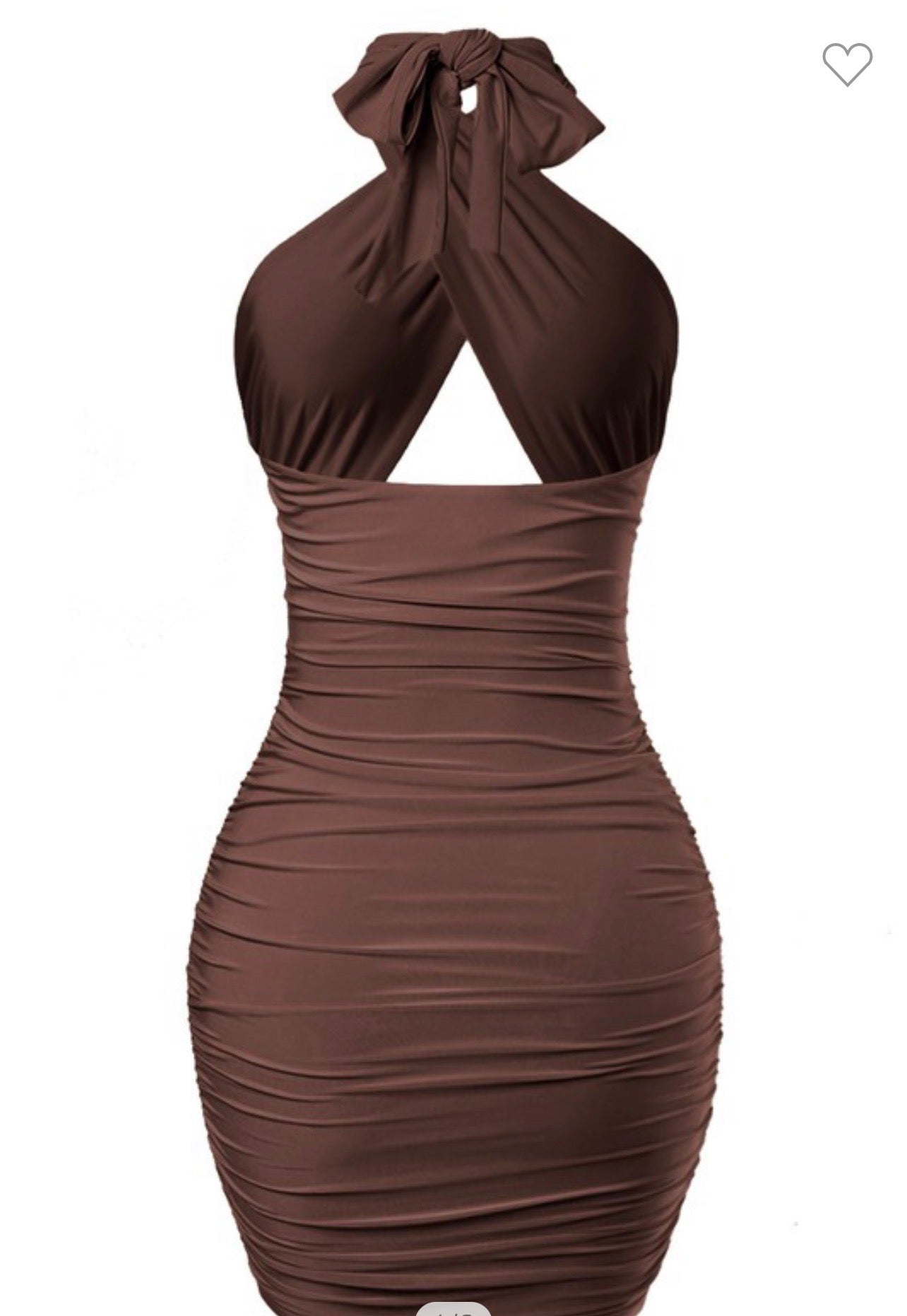 Chocolate Drop Dress