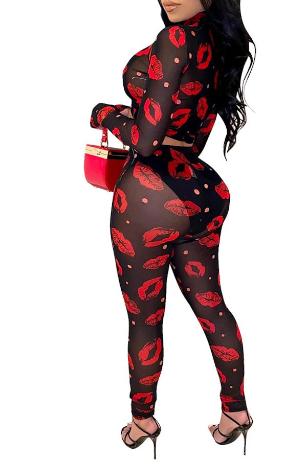 Kiss Me Two-Piece Set